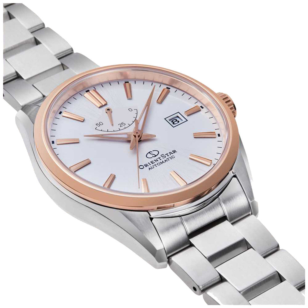 Orient Star Contemporary Basic Date Men's White Silver Watch