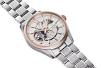Orient Star Ivory Open Heart Automatic Men's Watch RE-AV0123G