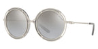 Ralph Lauren Women's Sunglasses Oversized Round Silver