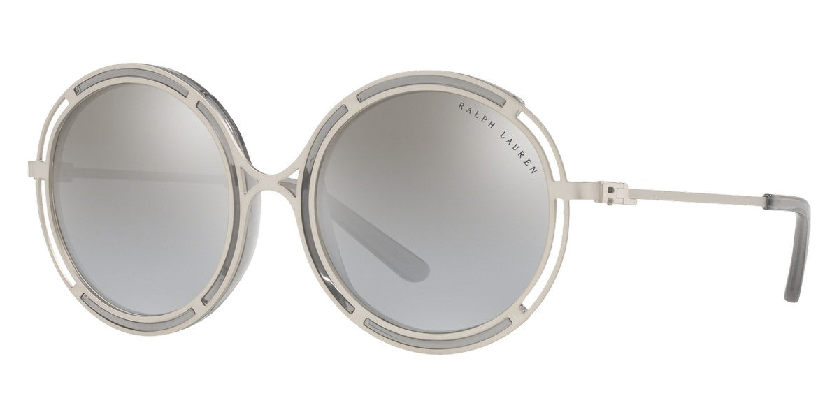 Ralph Lauren Women's Sunglasses Oversized Round Silver
