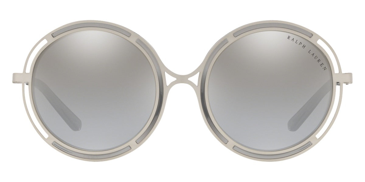 Ralph Lauren Women's Sunglasses Oversized Round Silver