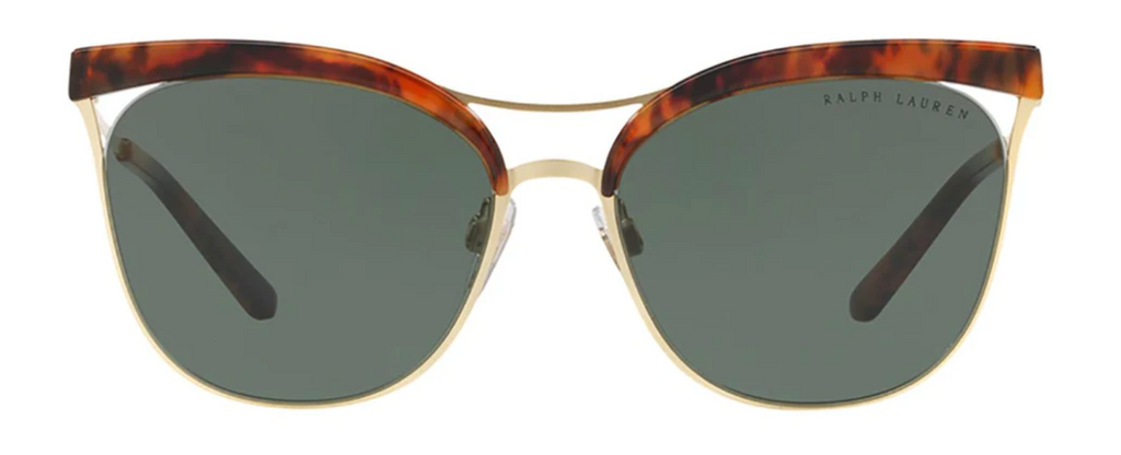 Ralph Lauren Women's Sunglasses Browline Tortoise/Gold
