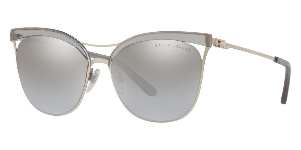 Ralph Lauren Women's Sunglasses Browline Silver