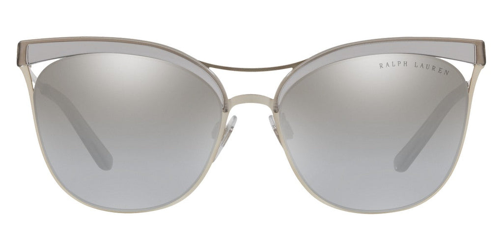 Ralph Lauren Women's Sunglasses Browline Silver