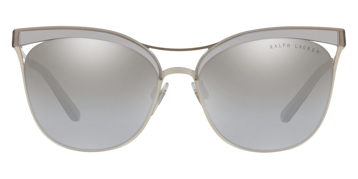 Ralph Lauren Women's Sunglasses Browline Silver