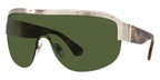 Ralph Lauren Women's Sunglasses Shield Tortoise/Green
