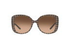 Ralph Lauren Women's Sunglasses Oversized Square Beige Houndstooth