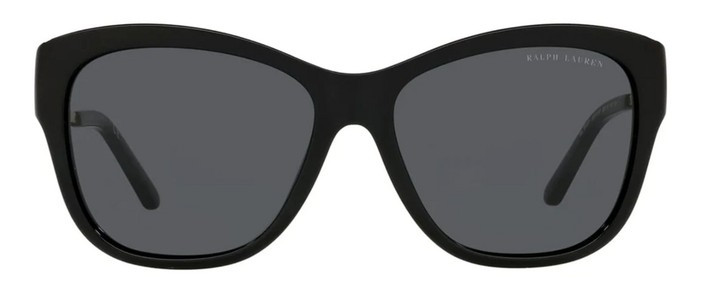 Ralph Lauren Women's Sunglasses Oversized Butterfly Black