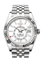 Rolex Sky Dweller 42 White Dial Stainless Steel Jubilee Mens  336934