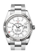 Rolex Sky Dweller 42 White Dial Stainless Steel Oyster Mens  336934