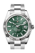 Rolex Sky Dweller 42 Mint Green Dial Stainless Steel Oyster Mens  336934