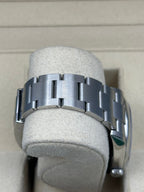 Rolex Steel Oyster Perpetual 39  - Dark Rhodium Index Dial - 114300 drio