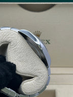 Rolex Steel Oyster Perpetual 39  - Dark Rhodium Index Dial - 114300 drio