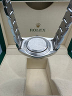 Rolex Steel Oyster Perpetual 39  - Dark Rhodium Index Dial - 114300 drio