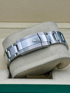 Rolex Steel Milgauss - Smooth Bezel - Blue Dial