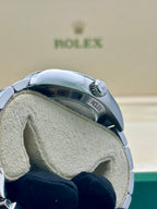 Rolex Steel Milgauss - Smooth Bezel - Blue Dial