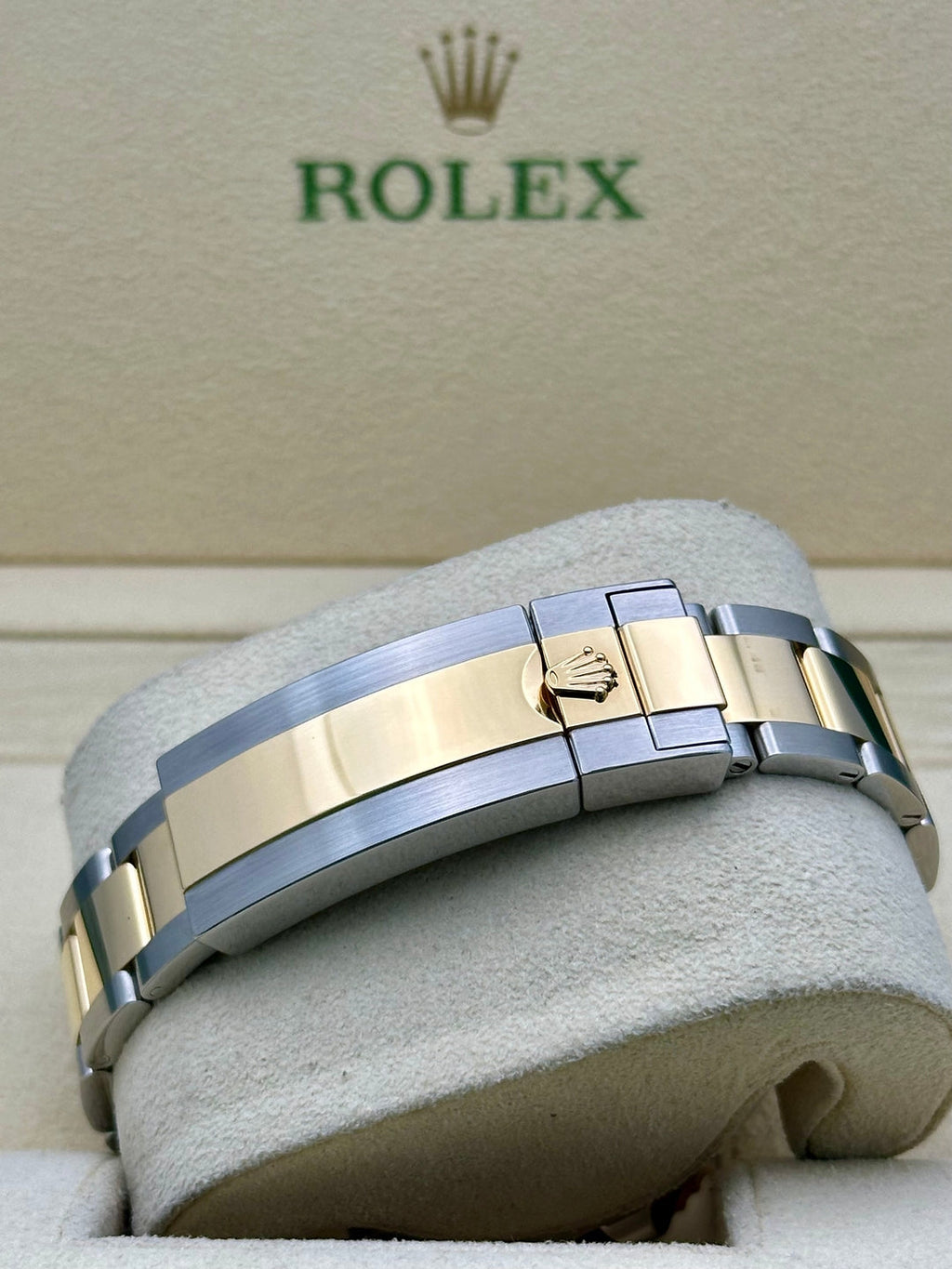 Rolex Steel and Gold Rolesor Submariner Date  - Blue Dial - 116613LB