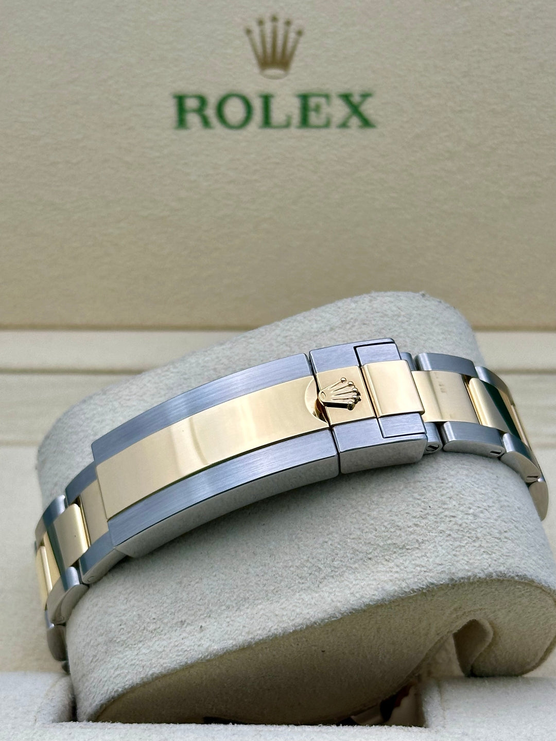 Rolex Steel and Gold Rolesor Submariner Date  - Blue Dial - 116613LB