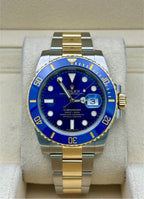 Rolex Steel and Gold Rolesor Submariner Date  - Blue Dial - 116613LB