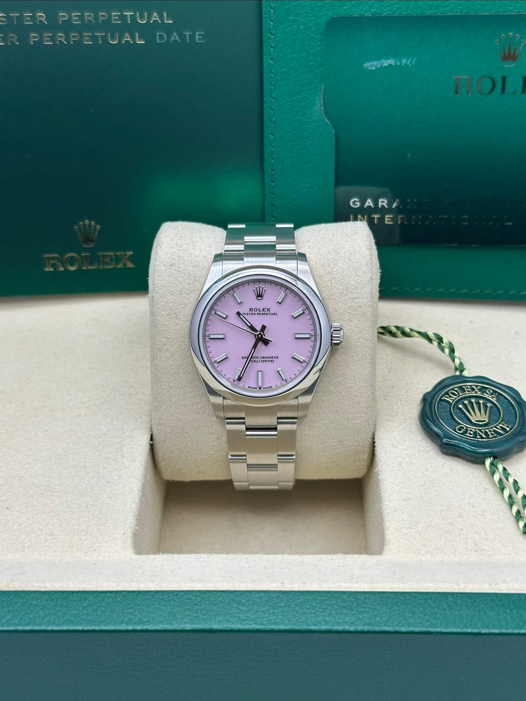 Rolex Oyster Perpetual 31 Candy Pink Dial Oyster Bracelet - 277200
