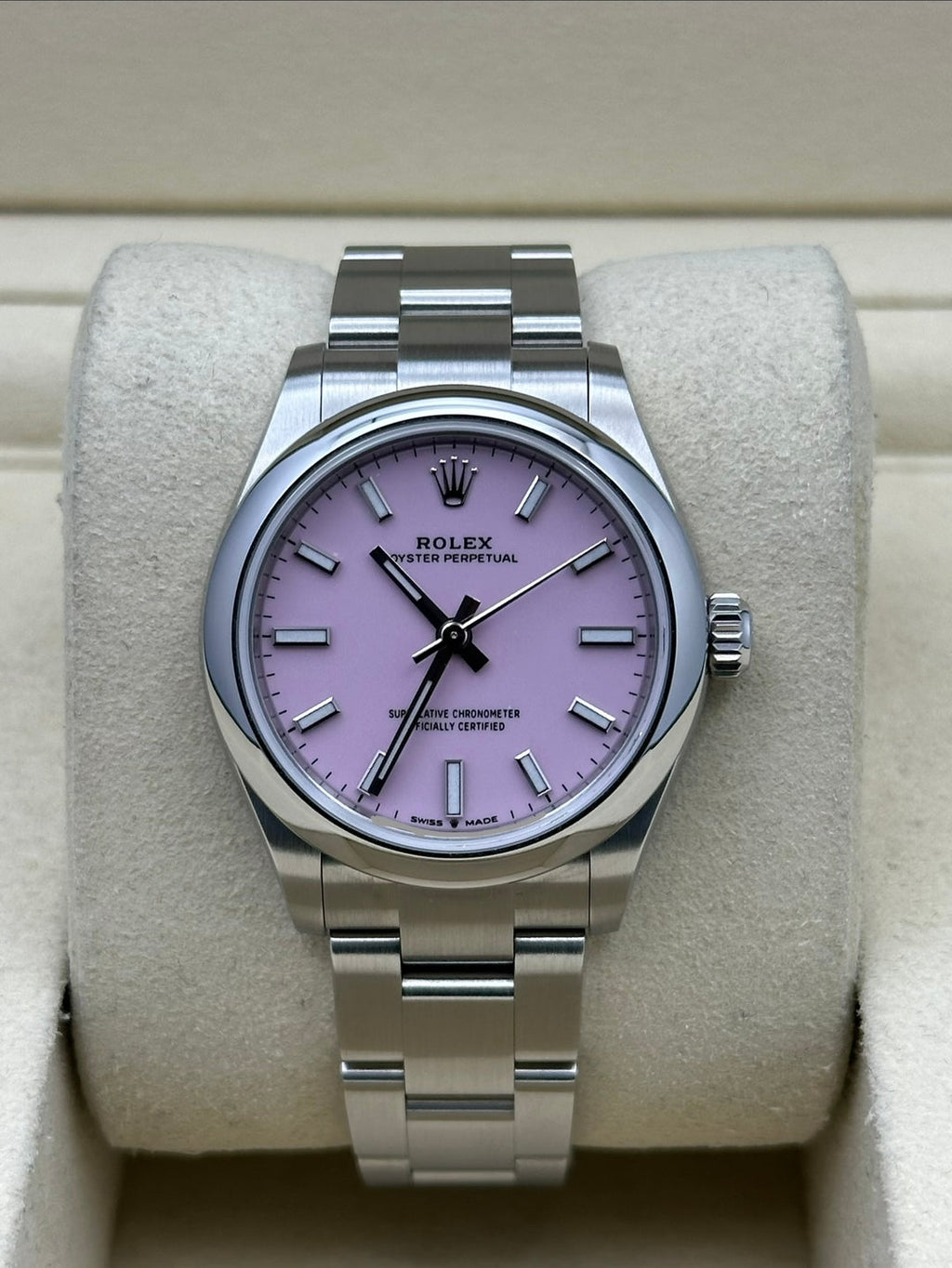 Rolex Oyster Perpetual 31 Candy Pink Dial Oyster Bracelet - 277200