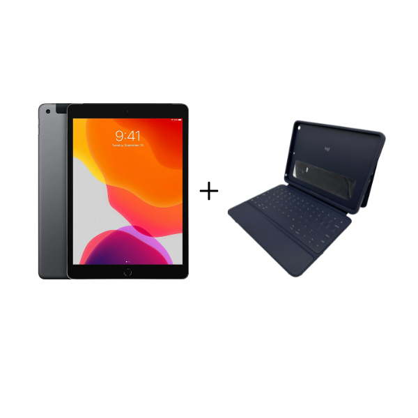 iPad 9th Gen & Keyboard Case BUNDLE