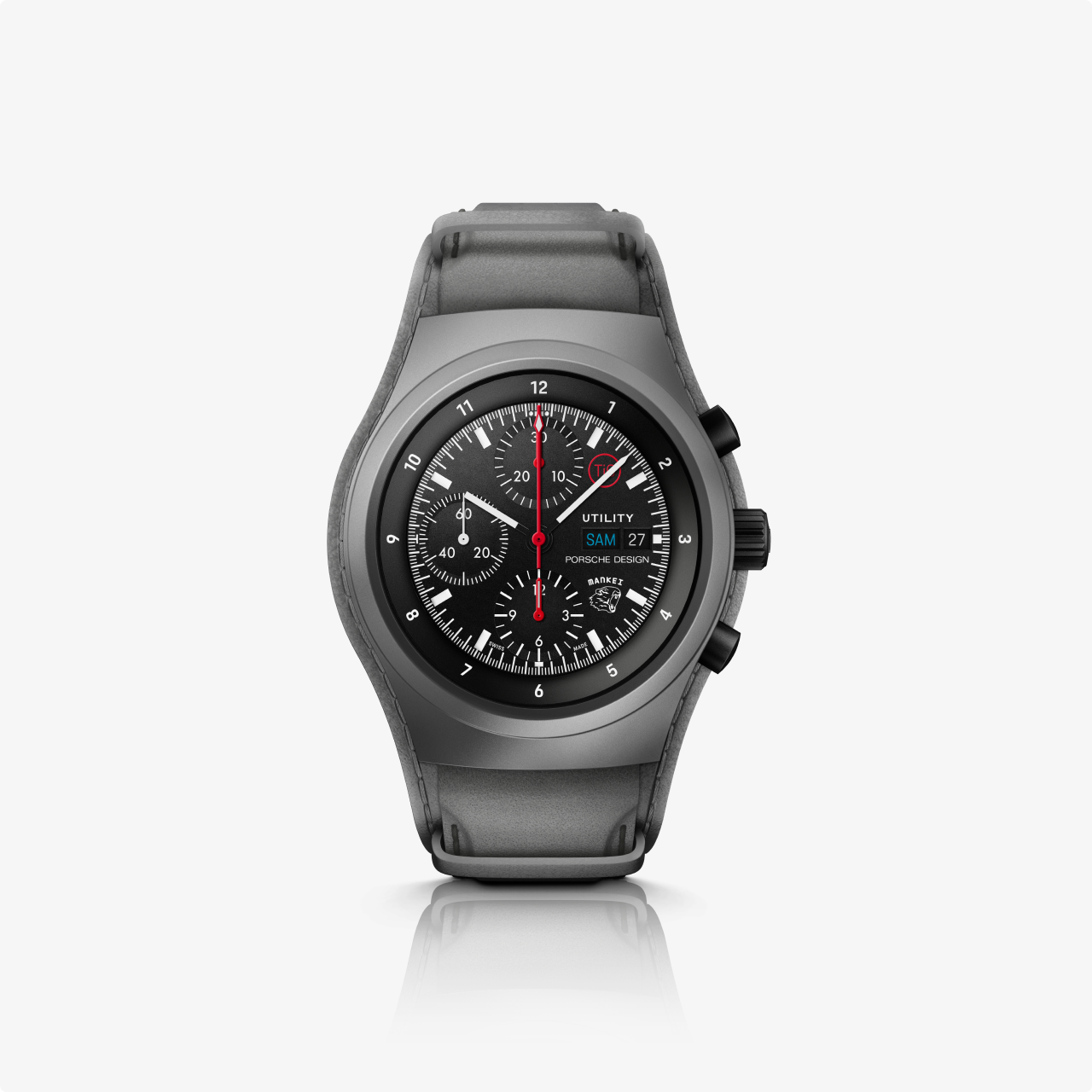 Chronograph 1 Utility Limited Edition | 42mm, Fabric Strap, Black Dial