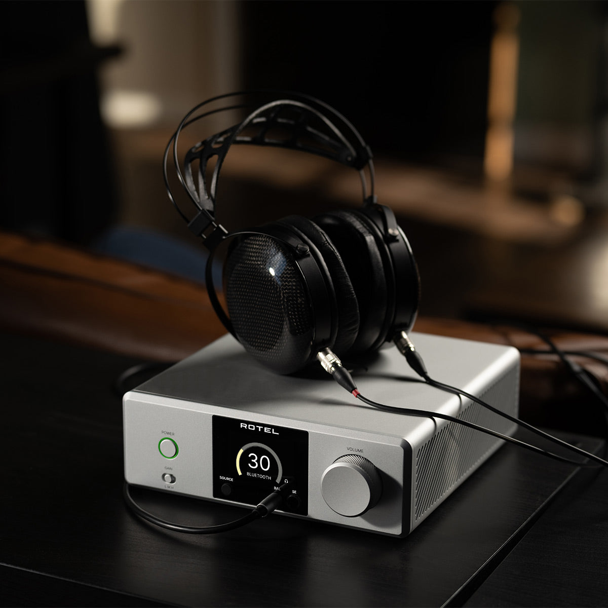 Rotel DX-3 Headphone Amplifier (Silver)