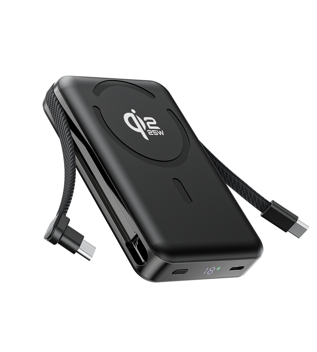 KUXIU S3 Qi2.2 25W 10000mAh MagSafe Solid-State Power Bank