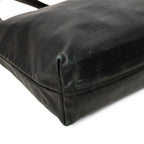 Salvatore Ferragamo Black Leather Tote Bag