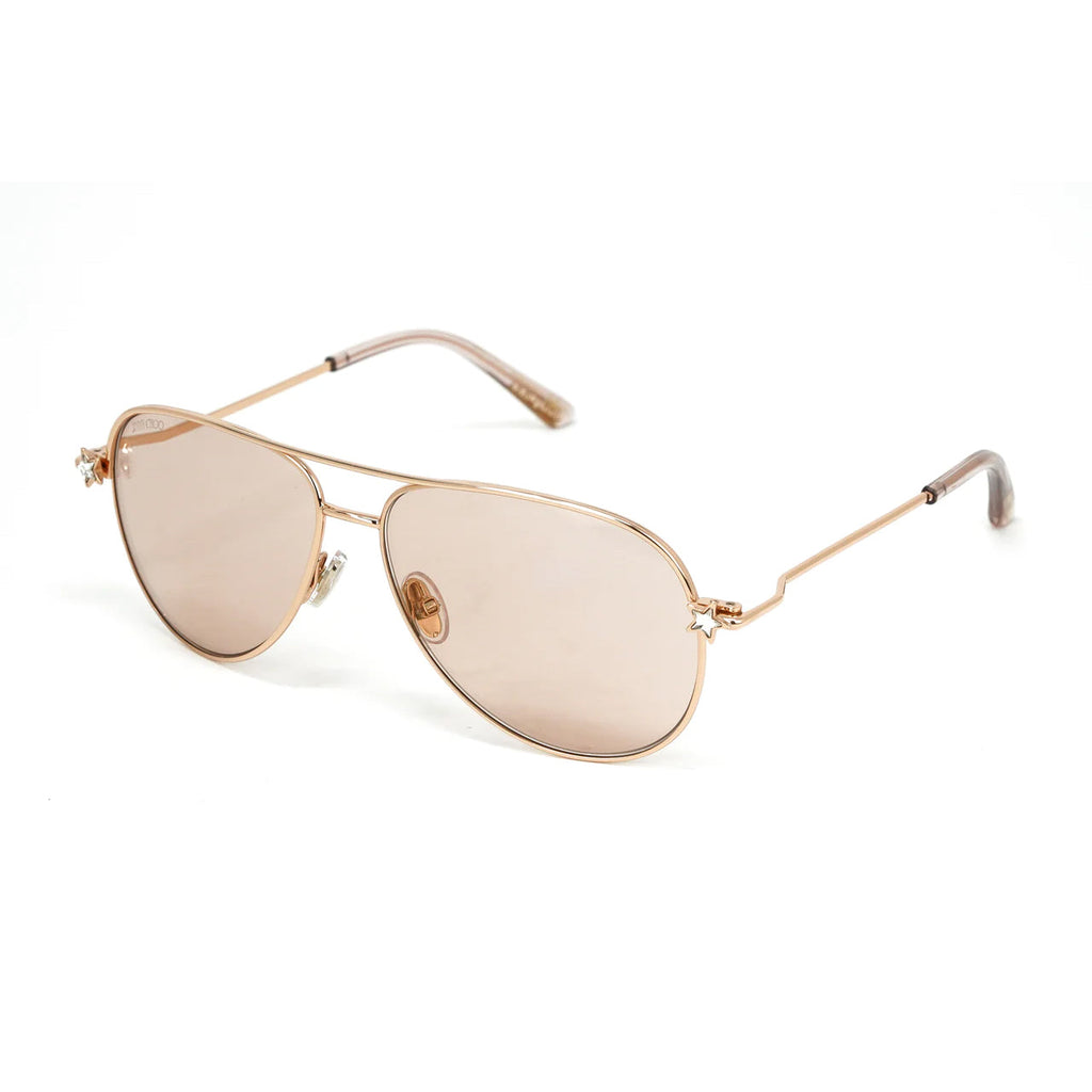 Jimmy Choo Women's Sunglasses Pilot Pink/Rose Gold