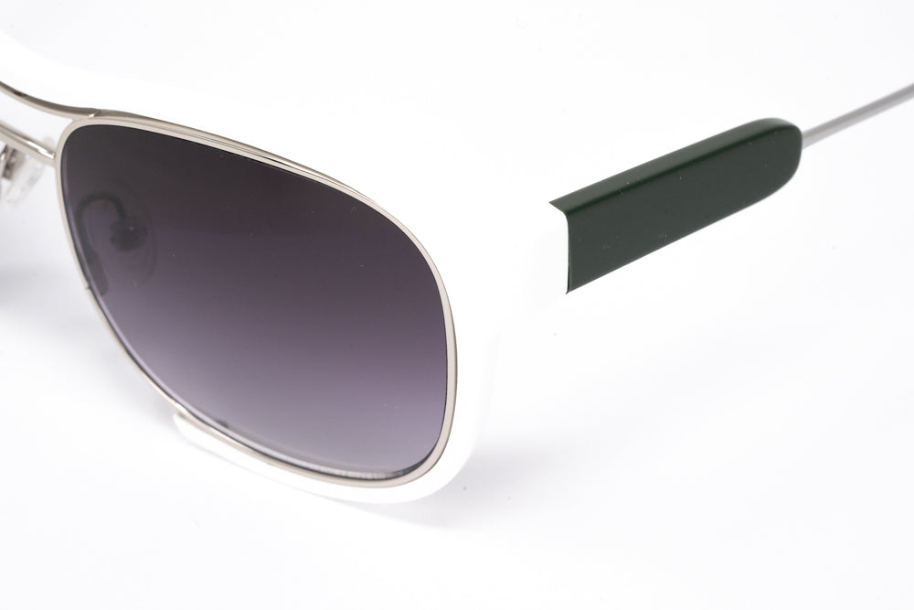 Sacai x Linda Farrow White Grey Sunglasses