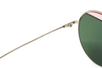 Converse Women's Sunglasses Round Bronze and Green Lenses