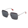 Converse Women's Sunglasses Square Black and Grey