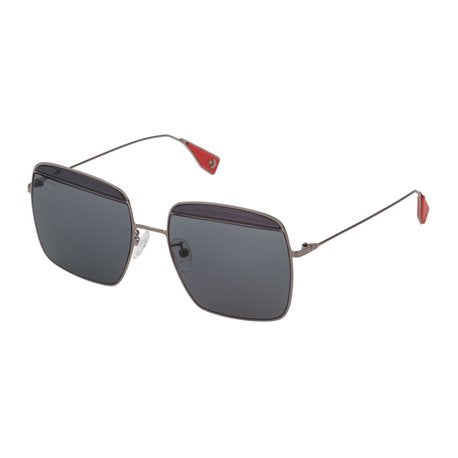 Converse Women's Sunglasses Square Black and Grey