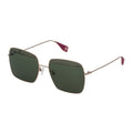 Converse Women's Sunglasses Square Bronze and Green