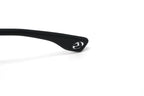 Converse Men's Sunglasses Square Flat Top Matte Grey and Orange
