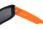 Converse Unisex Sunglasses Rectangle Orange and Black