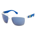 Converse Men's Sunglasses Rectangle Wrap-around Crystal and Navy