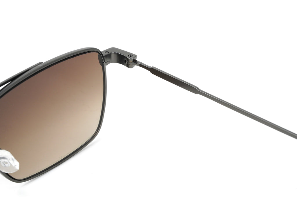 Sergio Tacchini Men's Rectangular Gunmetal Grey