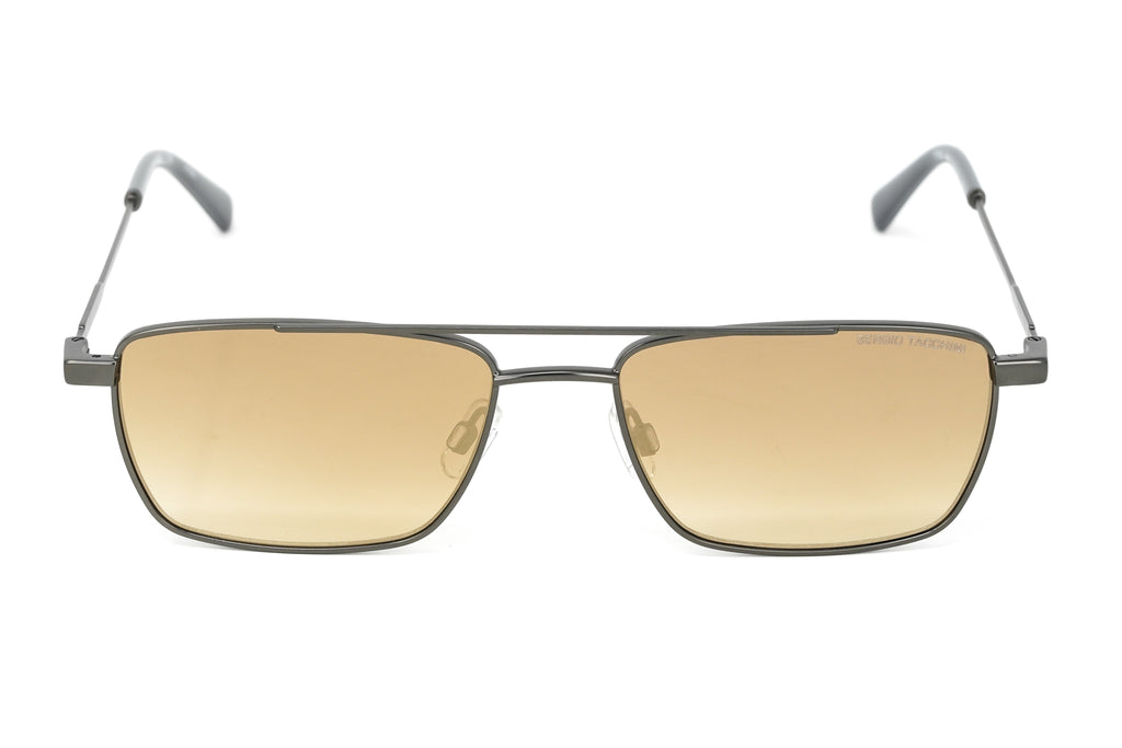 Sergio Tacchini Men's Rectangular Gunmetal Grey