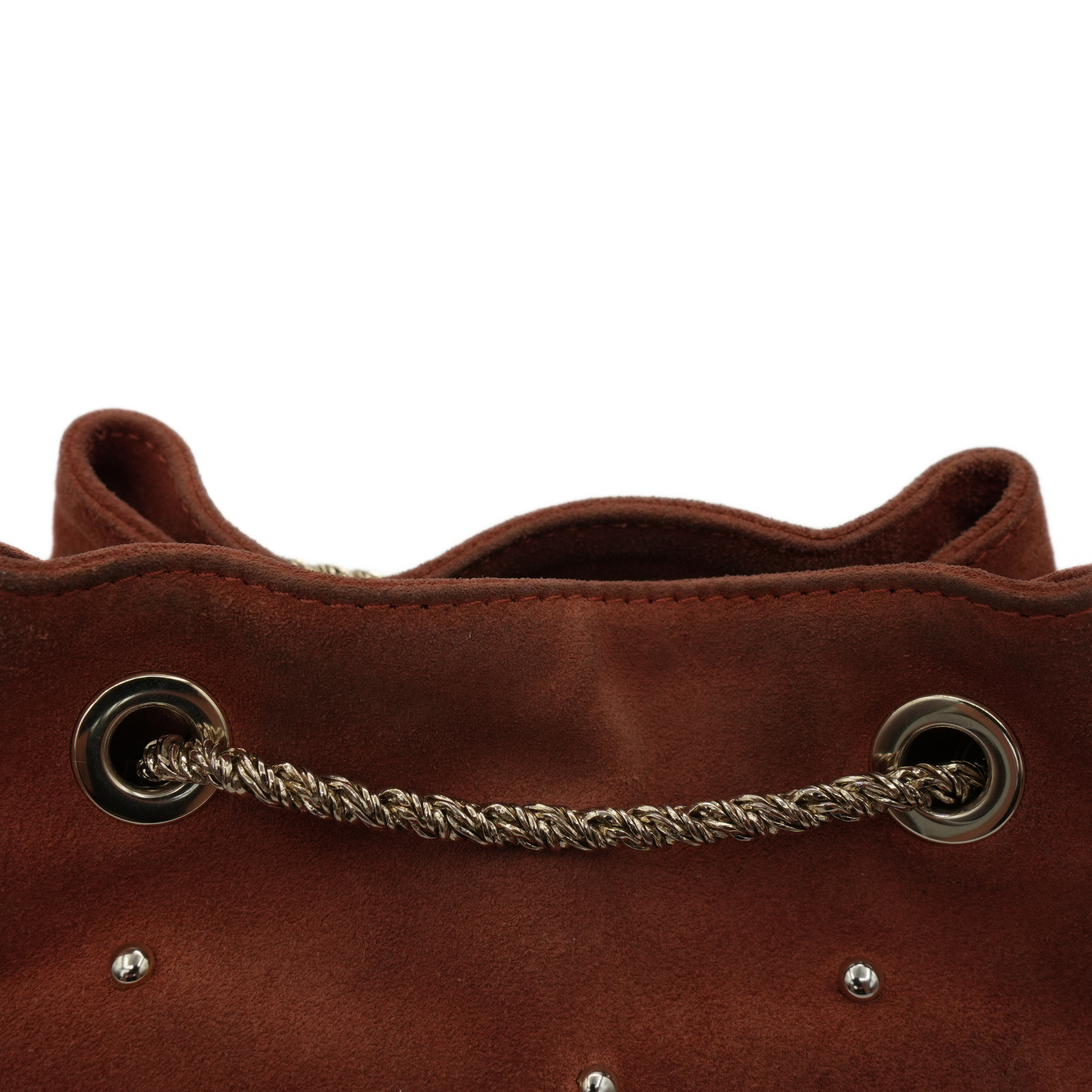 Sezane 'Studded Hope' Bucket Bag