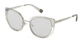 Furla Women's Sunglasses Cat Eye Silver
