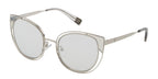 Furla Women's Sunglasses Cat Eye Silver