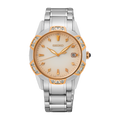 Seiko Caprice Ladies Silver Gold Watch