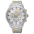 Seiko Chronograph White Men's Watch