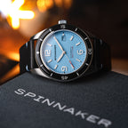 Spinnaker Fleuss Men's Blue Retro Automatic Watch