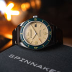 Spinnaker Fleuss Men's Cream Retro Automatic Watch