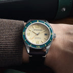 Spinnaker Fleuss Men's Cream Retro Automatic Watch
