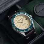 Spinnaker Fleuss Men's Cream Retro Automatic Watch